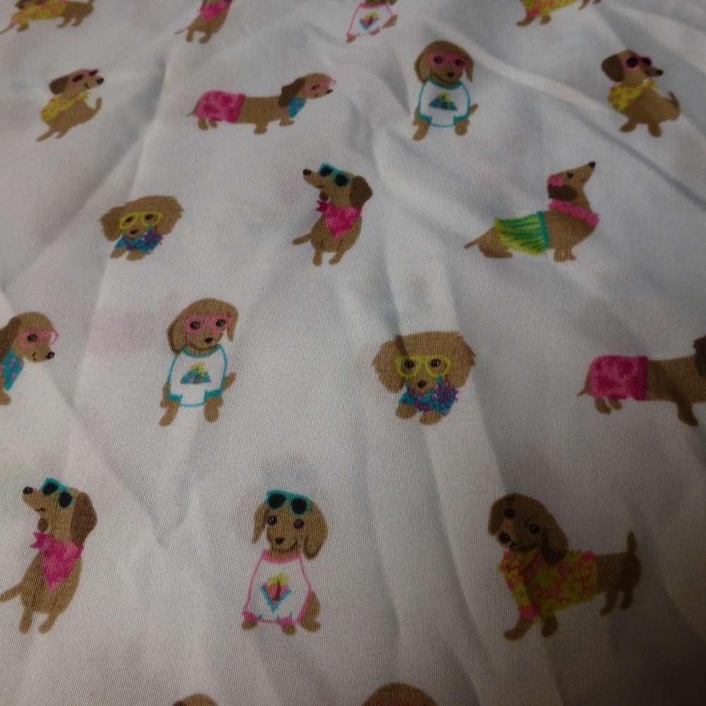 Cynthis Rowley  Dachshunds double flat sh